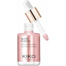 Kiko Milano Aydınlatıcı - Glow Fusıon Hıghlıghtıng Drops - 01 Platinum Rose