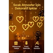 3 Metre Fişli LED Işık 10'lu Geyik ve Baba Işık Zinciri Dekoratif Fişli Aydınlatma Ev Dekorasyonu Süsleme Salon Oda Merdiven Balkon Için Yılbaşı Eğlence Doğum Günlerine Özel Aydınlatma