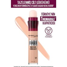 Maybelline New York Instant Anti Age Eraser Kapatıcı 121 Light Honey 6.8 ml Vegan Formül ile Kolay Uygulama