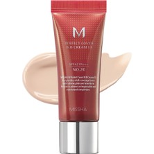 Mıssha Mükemmel Kapatıcılık Sunan Çok Fonksiyonlu M Perfect Cover Bb Cream Ex SPF42 Pa+++ No.20 (20ML)