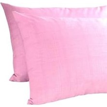 - 2'li Yastık Kılıfı 50X70 cm Toz Pembe (Toz Pembe / 50 x 70)