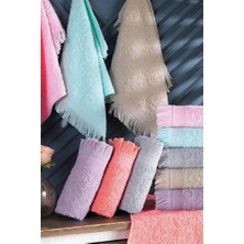 Tekstil 12'li 30X50 cm El ve Yüz Havlu Seti | Mutfak Havlusu Renkli