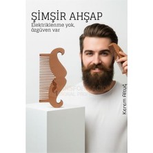 Fırsatkolik Ahşap Sakal ve Bıyık Tarağı – Antistatik Şimşir Tarak