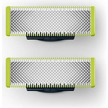 Philips Oneblade 2'li Yedek Bıçak, Tüm Oneblade Modelleriyle Uyumlu, 4 Aya Kadar Dayanıklı Bıçaklar, QP220/51