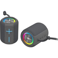 Taşınabilir Hoparlör Ipx6 Suya Dayanıklı - 6W Ses Çıkışı Gri