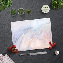Decorıta Supreme Mermer Görünümlü | Cam Kesme Tahtası (30CM x 40CM)