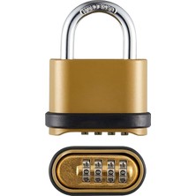 Şifreli Kilit, 4 Haneli Kombinasyonlu Kilit, Sertleştirilmiş Çinko Alaşımlı, Su Geçirmez Kod Kilidi, Kapı, Çit, Spor Dolabı ve Spor Eşyaları Için Iç ve Dış Mekan Kullanımına Uygun