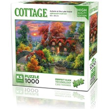 Games 1000 Parça Göl Evinde Puzzle