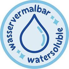 Suyla Çözünen Mum Boya 8li Plastik Kutu