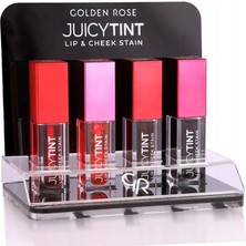 Golden Rose Juicy Tint Lip & Cheek Stain - 02 Pink Crush - Likit Ruj & Allık