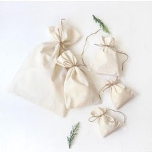 Düz Krem Ham Bez Kese, 10X15 cm 10 Adet