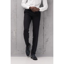 Ecer Regular Fit Düz Kalın Kışlık Gabardin Yan Cepli Pantolon