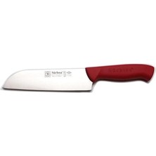 Santoku Şef Bıçağı 61195 (Kırmızı)