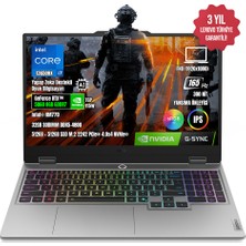 Lenovo Loq 17IRX10 83JH006DTR-8 I7-13650HX 32GB Ddr5 1tb SSD RTX5060 8gb 17.3" IPS 165Hz Freedos Taşınabilir Bilgisayar