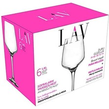 Lal 6'lı Şarap Kadehi, 400 cc