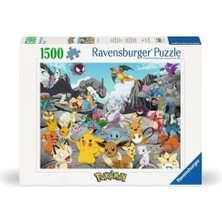 1500P Puzzle Pokemon Klasik, Yapboz