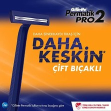 Gillette Permatik Pro2 Kullan At Erkek Tıraş Bıçağı 10 Adet