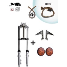 GMS Cg Diskli Model Ön Amortisör Komple Ön Düzen (Uzun Far Kulaklı)+Buji Kablo Kılıfı