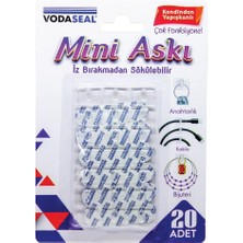 Mini Şeffaf Askı 20 Li Paket