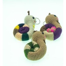 Renovon, Amigurumi Salyangoz Anahtarlık,birinci Sınıf Pamuk Ipten Tığ El Işçiliği ile Yapılmış,sevimli,sağlıklı, Peluş,elyaf Dolgu,yaratıcı,şık,sağlıklı Sevimli Figürler Çanta ve Vb Için Süs