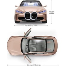 Armena Rastar 1:14 Bmw I4 Concept Uzaktan Kumandalı Araba Platin 2.4 Ghz Şarjlı Sistem ve Yüksek Hız