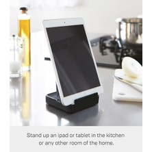 Tower Tencere Kapağı ve Pişirme Kaşığı Rafı