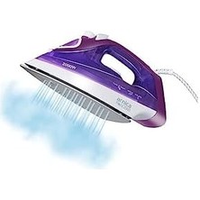 UT61040 Flora 2000 Seramik Ütü, Beyaz/mor