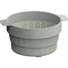 Leo Balance Silikon Buharda Pişirici Süzgeç 24 cm