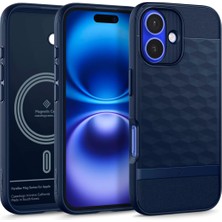 16 Ince Kılıf Capella Mag Sararma Karşıtı Hava Kanalı Teknolojisi™ Askeri Sınıf Koruma Midnight Şeffaf Kapak - ACS08105