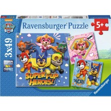3X49P Puz Paw Patrol, Çok Renkli