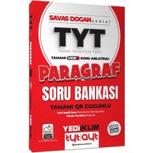 Yediiklim Yayınları 2025 Tyt Savaş Doğan Serisi Tamamı Video Konu Anlatımlı Qr Çözümlü Paragraf Soru Bankası