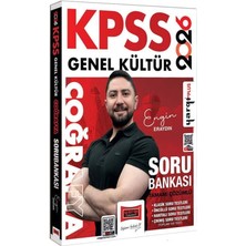 Yargı 2026 KPSS Genel Kültür Coğrafya Soru Bankası Engin Eraydın Tamamı Çözümlü Cilt Durumu Standart