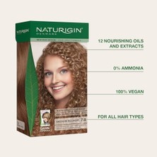 Naturigin Organik Içerikli Saç Boyası 7.0 Doğal Orta Sarı