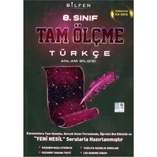 8. Sınıf Tam Ölçme Türkçe Bilfen Yayınları