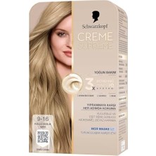 Schwarzkopf Creme Supreme Saç Boyası 9-16 Küllü Soğuk Sarı