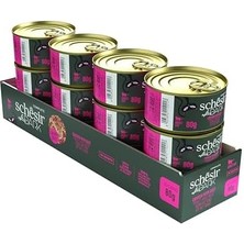 Schesir After Dark Tavuk ile Sığır Et Suyunda Yetişkin Kedi Konservesi 80G