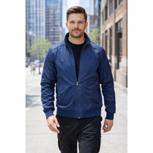 REMSA Erkek Feremuarlı Mevsimlik Ceket Tek Üst REU-9114 Lacivert