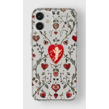 Manitoba Iphone 12 Mini Uyumlu Baskılı Yumuşak Silikon Şeffaf Telefon Kılıfı