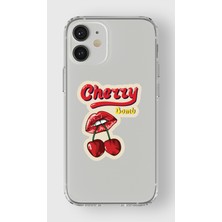 Manitoba Iphone 12 Mini Uyumlu Baskılı Yumuşak Silikon Şeffaf Telefon Kılıfı