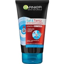 Garnier Skin Naturals Saf & Temiz Siyah Nokta Karşıtı Kömürlü 3'ü 1 Arada (150 Ml)