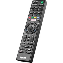 Sony Bravia Smart Tv Için Uygun Netflix Düğmeli Yeni Uzaktan Kumanda - Kurulum Gerektirmez RMT-TX100D RMT-TX200E RMT-TX101J RMT-TX102U RMT-TX102D