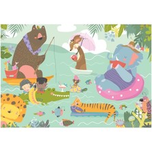 Blue Focus 150 Parça - Cute Anımals (Sevimli Hayvanlar)