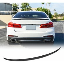 Bmw G30 2017-2021 5.seri Parlak Siyah M5 Ince Spoyler