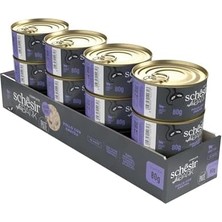 Schesir After Dark Tavuk ile Ördek Paté Yetişkin Kedi Konservesi 80G