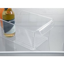 Lyon Plastik Mutfak Düzenleyici 32,5X15X10 cm Şeffaf