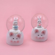 Epilons Mini Boy Tavşan Tasarımlı Kar Küresi