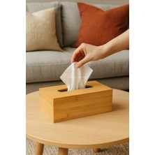 Ahşap Bambu Peçetelik 23X12X8,5 cm Doğal Masaüstü Peçete Kutusu Modern Servis Standı Dayanıklı Şık Tasarım Ev Ofis Kafe Mutfak Için Dekoratif Organizer