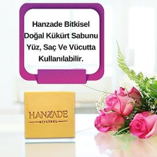 Hanzade Bitkisel Doğal El Yapımı Hatay Kükürtlü Sabun Kükürt Sabunu 2 Adet