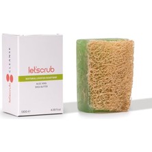 Let'scrub Doğal Kabak Lifli Aloe Vera Sabunu - Shea Yağı Ile Zenginleştirilmiş Nem Bombası 130 gr