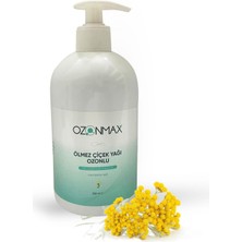 Ozonmax Ozonlu Ölmez Çiçek Yağı 500 ml (Kantaron)-Hassas Ciltlerde, Kuru Ciltlerde Destekleyici Olarak Kullanılabilir, Cildi Sakinleştirir, Cilt Bariyerini Güçlendirir. Her Cilt Tipine Uygundur.